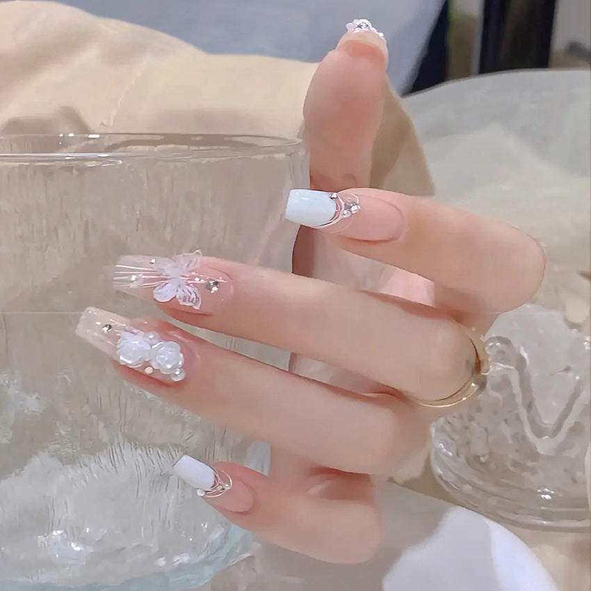 Fashion  nail Butterfly Wear Armor Removable Nail Patch Nail Sticker Nail Stickers Fake Nails Wearable Nail Stickers X102