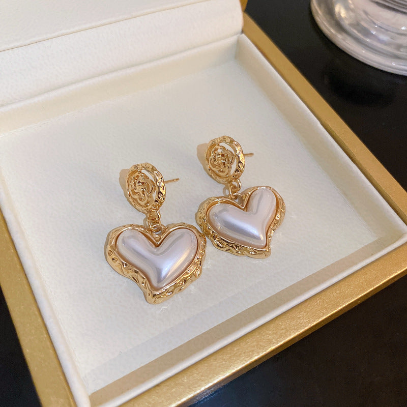 首饰耳环中古vintage复古银针耳环宫廷风小众耳钉耳坠高级感轻奢耳饰批发