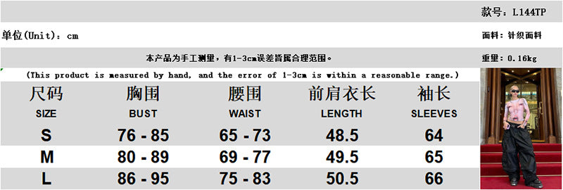 Free shipping  New Crew Neck Long Sleeve Face Printing Slim High Street Girl T-Shirt tops