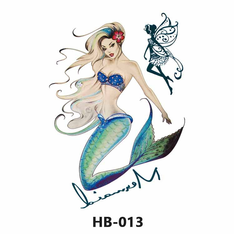 Free shipping Tattoo Cross-Border Factory in Stock Wholesale Artistic Tattoo Sticker Waterproof Fashion Flower Arm Stickers Half Sleeve Temporary Tattoo Sticker Men and Women