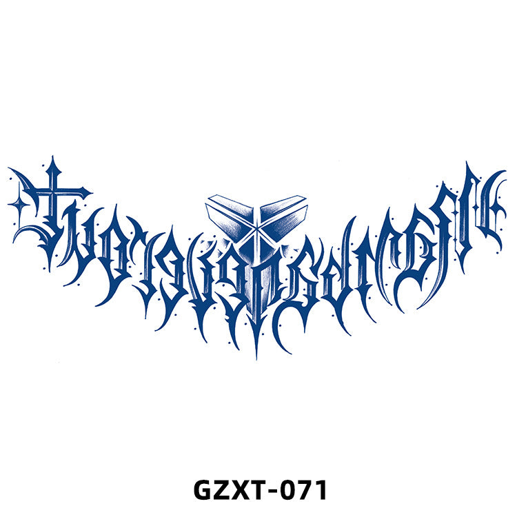 Free shipping Tattoo 2023 New Factory Wholesale Juice Chest Paste Tattoo Sticker Herbal Semi-Permanent Back Tattoo Wings Tattoo Sticker
