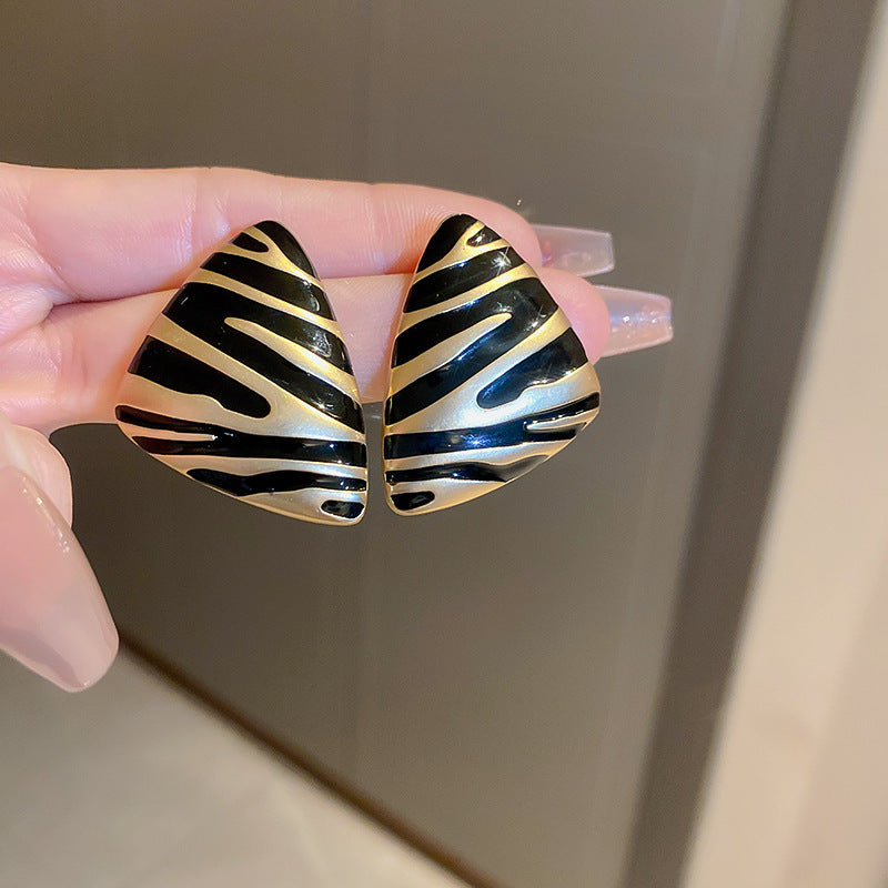 首饰耳环中古vintage饰品 个性设计爆款925银针耳环气质高级感耳饰女批发
