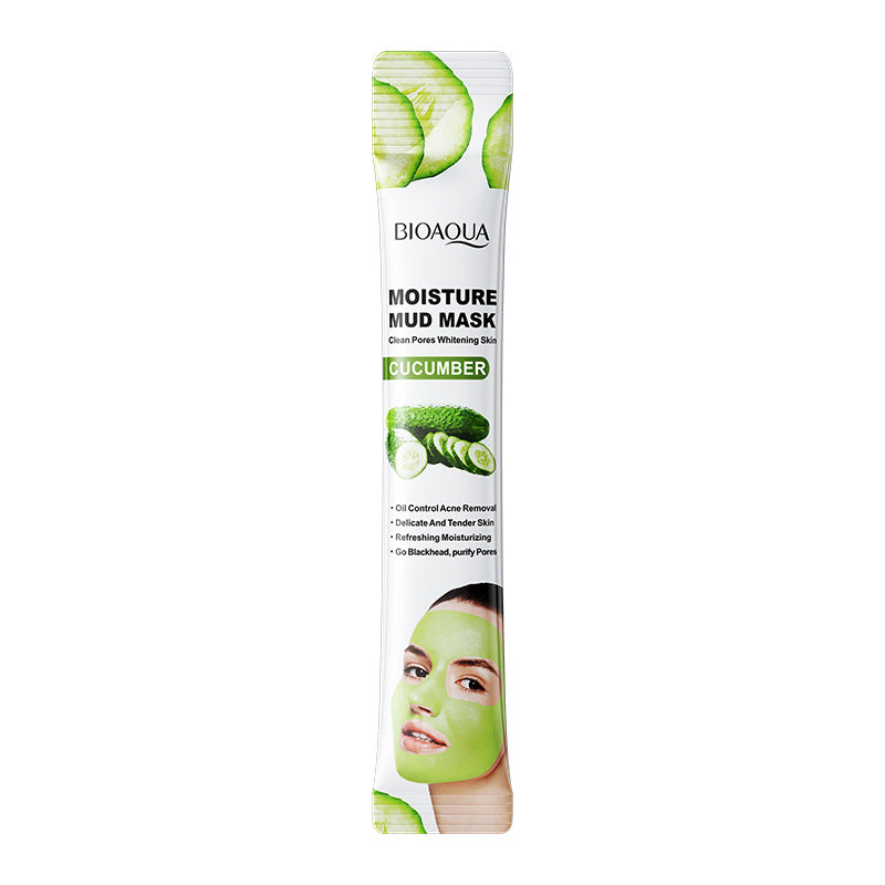 BIOAOUA 青瓜保湿泥膜 mask 光滑嫩肤补水美白清洁