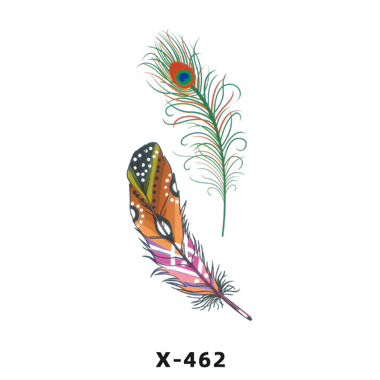 Free shipping Tattoo Tattoo Sticker Paper Waterproof Love Heart Man and Woman Cartoon Personality Couple Long Lasting Flower English Letters Fresh Tattoo Sticker