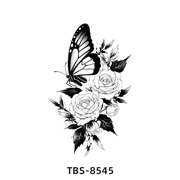 Free shipping Tattoo Small Full Arm Waterproof Tattoo Sticker Half Sleeve Arm Lion Animal Long-Lasting Cross-Border European and American Tattoo Sticker Paper Tattoo