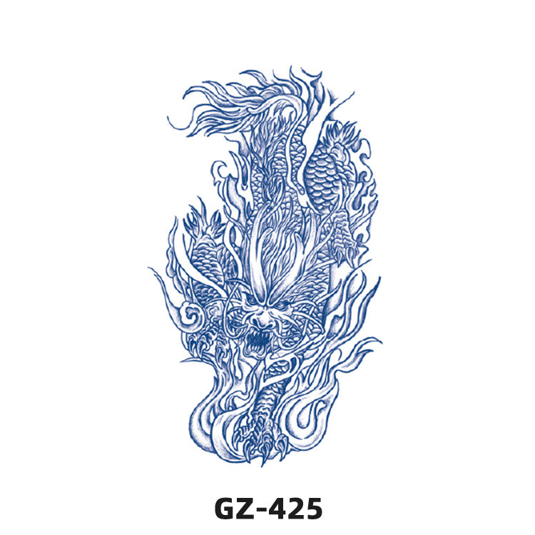 Free shipping Tattoo Juice Tattoo Sticker Herb Semi-Permanent Tattoo Sticker Tattoo Sticker Paper Waterproof Sweat-Proof Lasting in Stock Wholesale