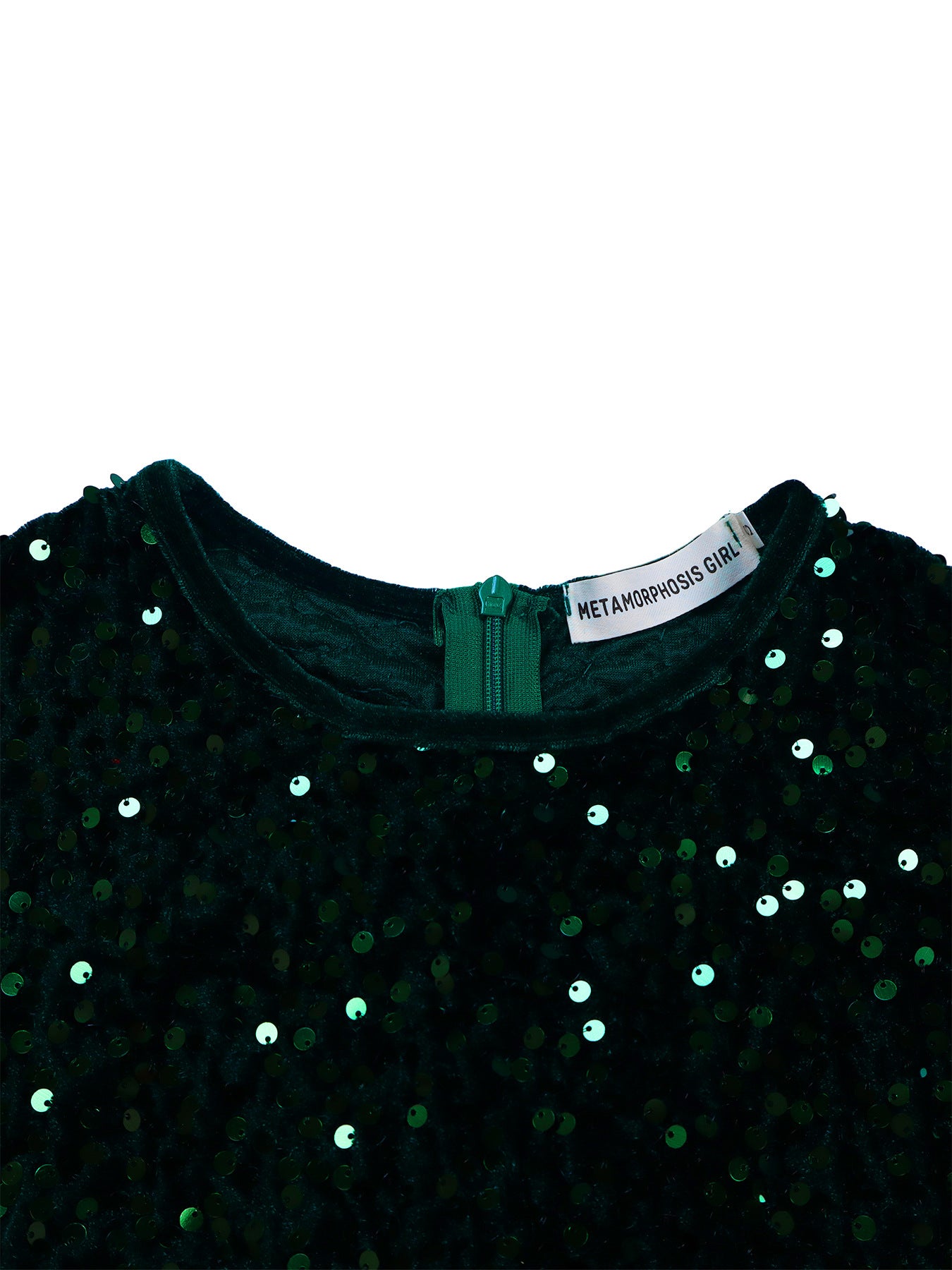 Fashion women's wear D469 Cross-Border New Arrival Women's round Neck Long Sleeve Pure Color Sequins High Waist Temperament Mid-Length Formal Dress European and American Style Dress