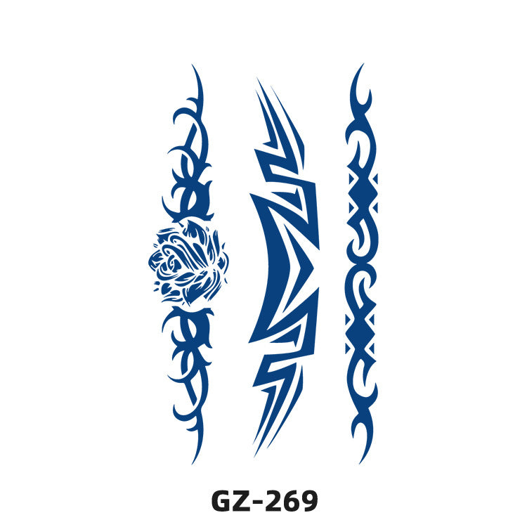Free shipping Tattoo Exclusive for Cross-Border Herbal Tattoo Sticker Semi-Permanent English Letters Tattoo Sticker Anti-Sweat Tattoo