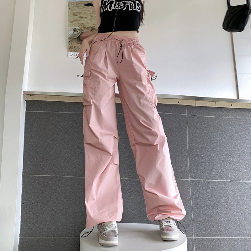 Free shipping  Women's Spring and Autumn New High Waist Skinny Small Dopamine Wearing Long pants