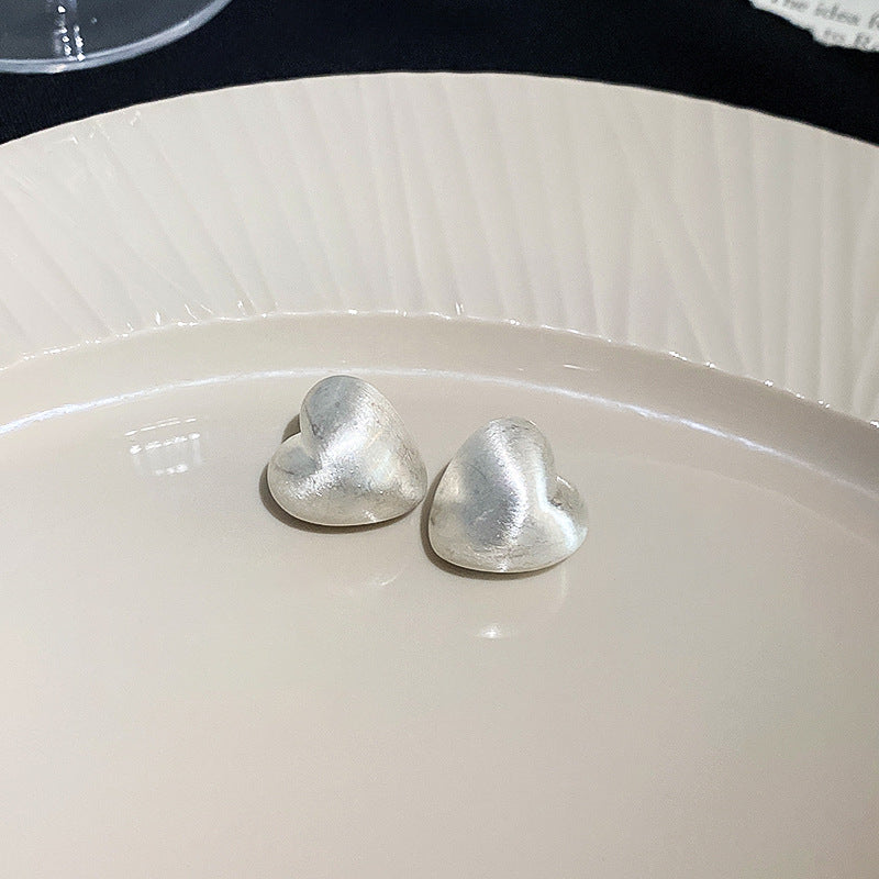银针豆豆耳环韩国ins小众个性简约设计感耳钉时尚气质耳饰批发女