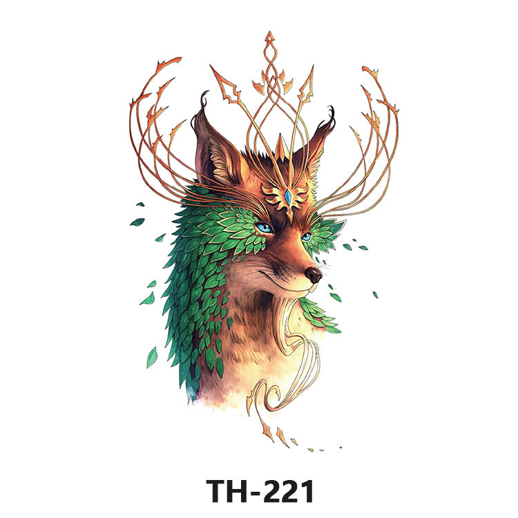 Free shipping Tattoo Factory Sticker Tattoo Tattoo Sticker Simulation Tattoo Sticker Paper Flower Color Water Transfer Stickers Sweatproof and Waterproof Direct Wholesale
