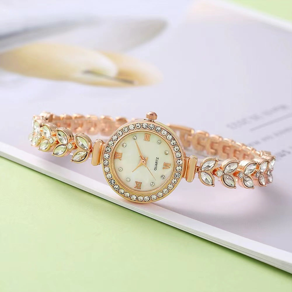 Fashion women's watchPopular Mermaid Women's Watch for Girlfriend Suit Light Luxury Minority Bracelet Watch Fashion Watch Cross-Border Wholesale