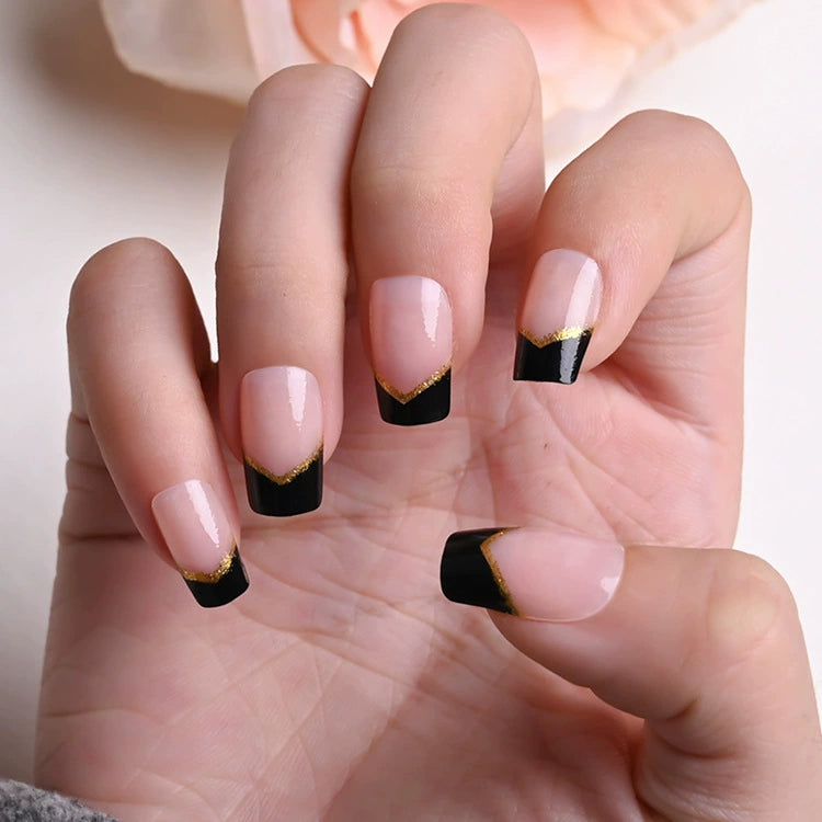 (Hand-made nail)美甲贴片nails穿戴甲长款欧美假指甲美甲贴片穿戴甲甲片成品