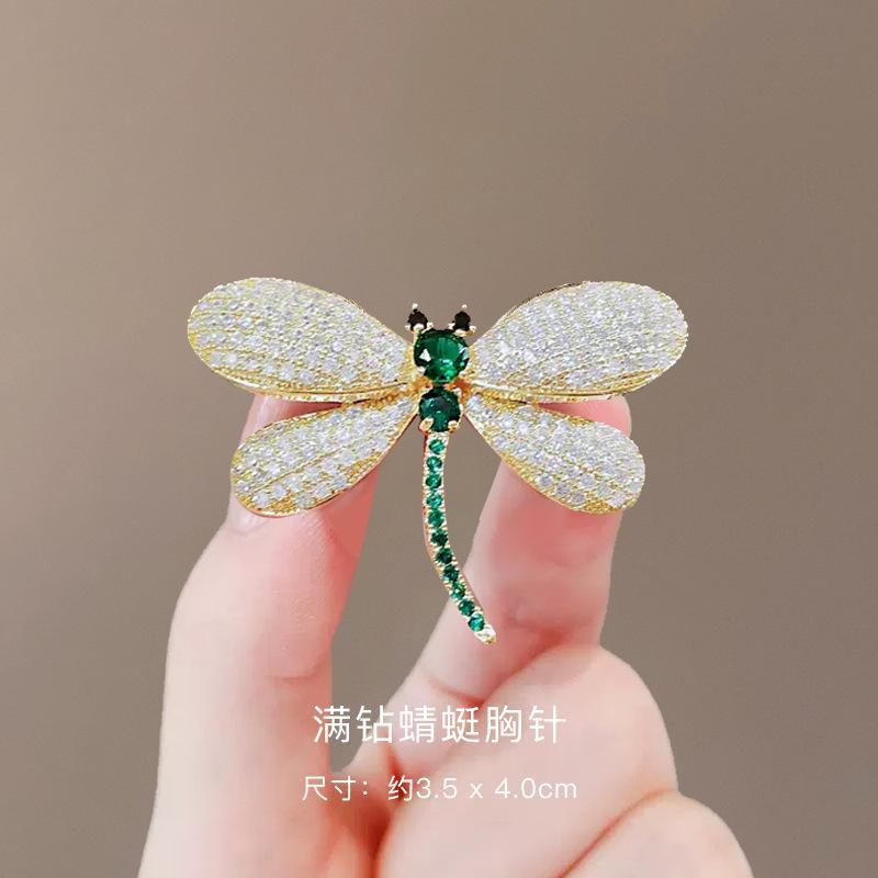 配饰胸针韩国新款时尚高档胸针女水钻丝巾扣防走光扣水晶胸花别针珍珠饰品