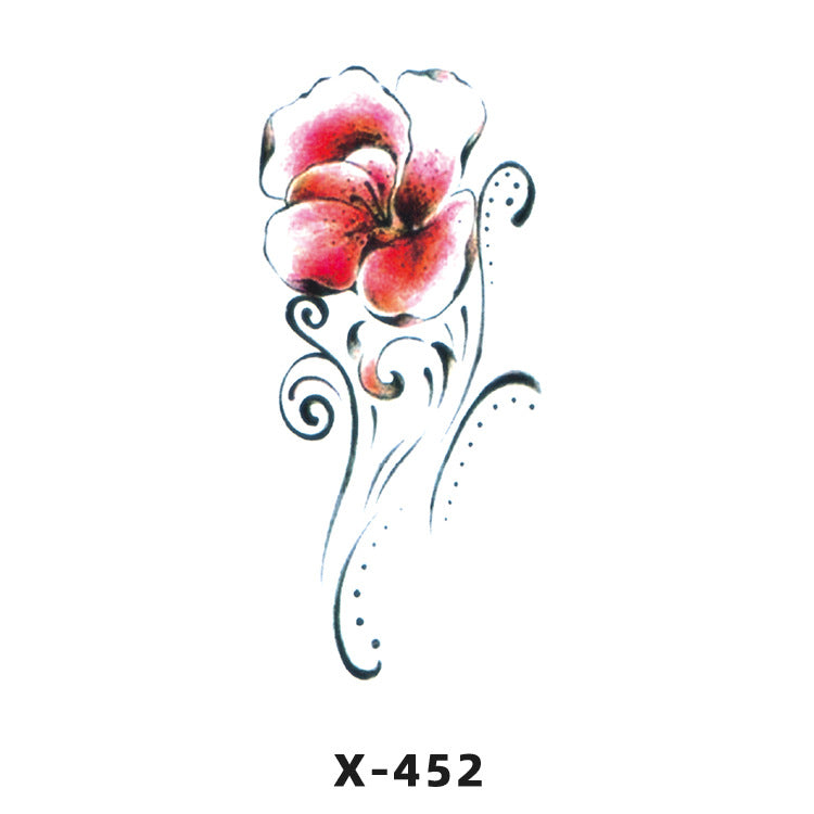 Free shipping Tattoo Tattoo Sticker Paper Waterproof Love Heart Man and Woman Cartoon Personality Couple Long Lasting Flower English Letters Fresh Tattoo Sticker