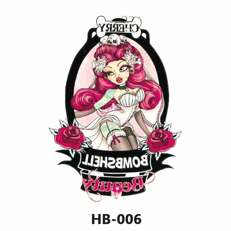 Free shipping Tattoo Cross-Border Factory in Stock Wholesale Artistic Tattoo Sticker Waterproof Fashion Flower Arm Stickers Half Sleeve Temporary Tattoo Sticker Men and Women