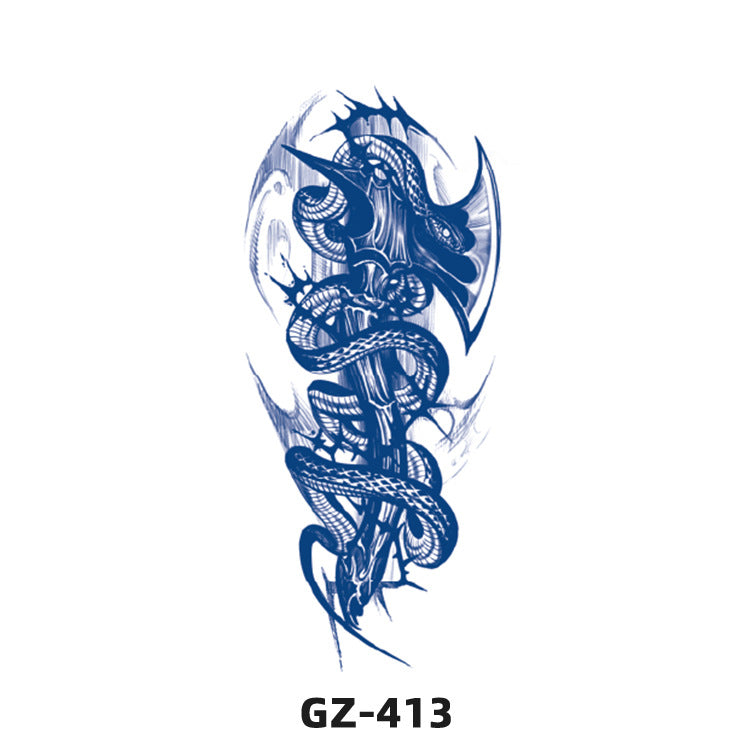 Free shipping Tattoo Juice Tattoo Sticker Herb Semi-Permanent Tattoo Sticker Tattoo Sticker Paper Waterproof Sweat-Proof Lasting in Stock Wholesale