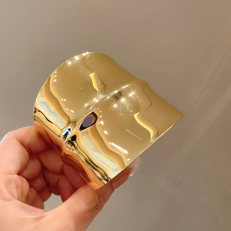 金属不规则几何手镯小众夸张冷淡风手环简约百搭设计感手饰批发女