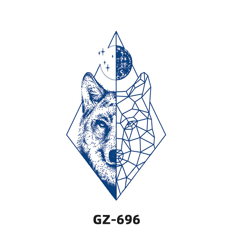 Free shipping Tattoo Herbal Tattoo Sticker Female Semi-Permanent Waterproof and Durable Grass and Wood Internet Celebrity Juice Non-Reflective Simulation Tattoo Sticker Male Advanced