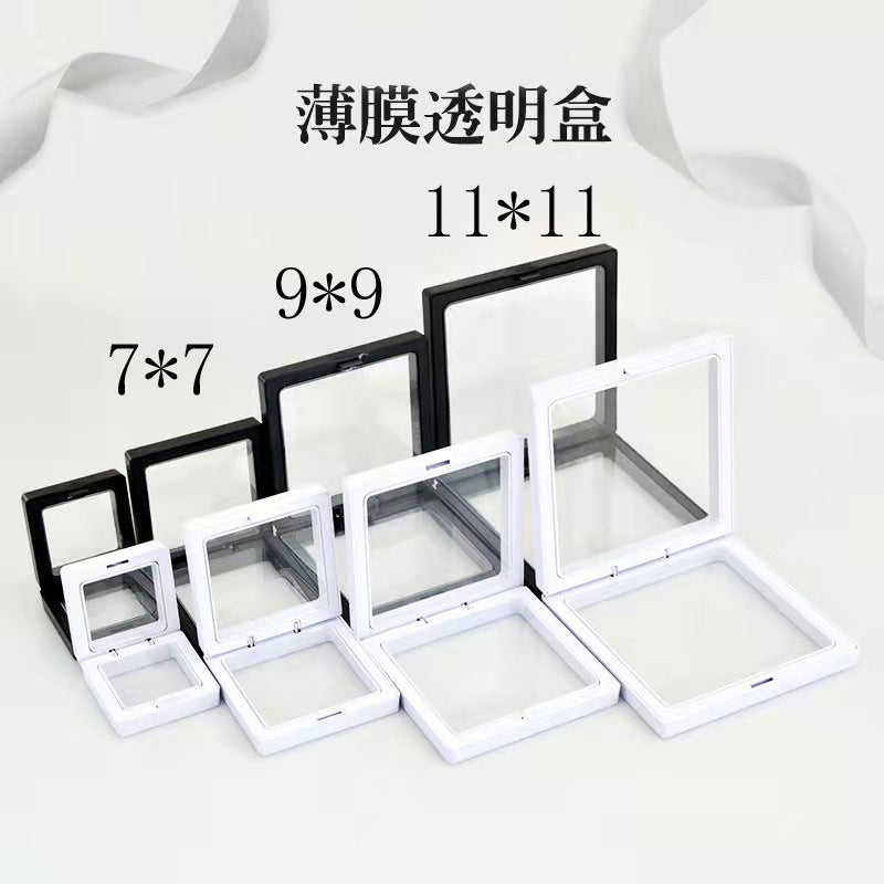 Camellia代发悬浮PE包装盒手镯手链戒指项链盒礼物新奇爆款首饰盒
