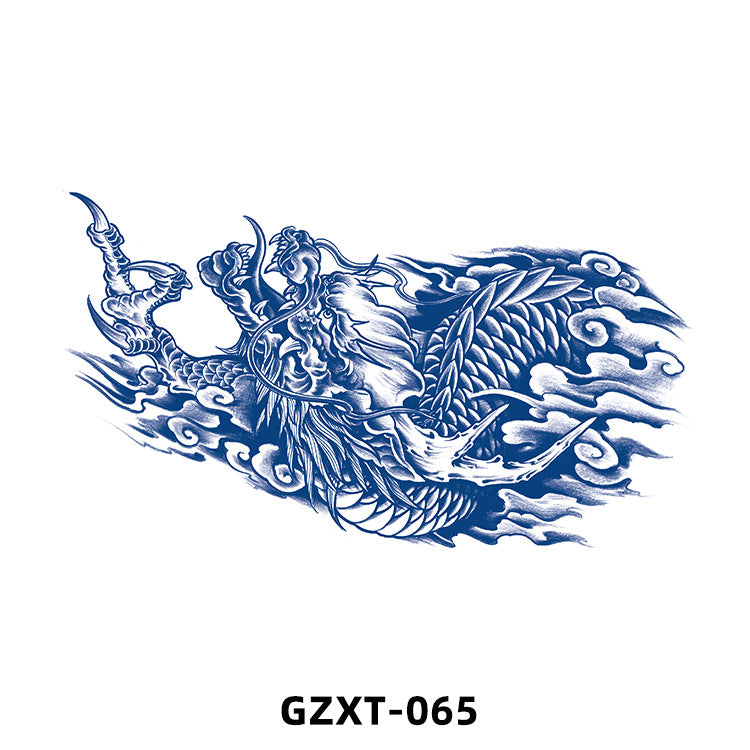 Free shipping Tattoo 2023 New Factory Wholesale Juice Chest Paste Tattoo Sticker Herbal Semi-Permanent Back Tattoo Wings Tattoo Sticker