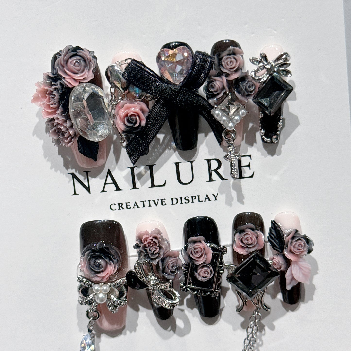 Original Manicure Advanced Heavy Industry 2024 New New Year Lucky Butterfly Ins Handmade Wear Nail Fairy Wear