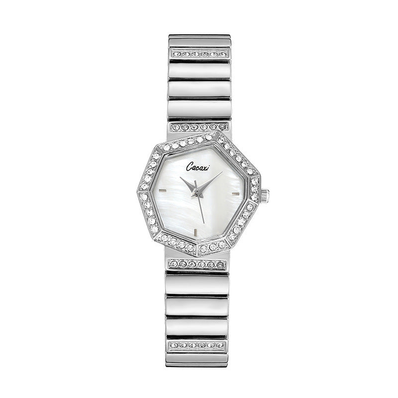 Fashion women's watchCacaxi Cross-Border New Ladies Watch Fashion Small Green Watch Foreign Trade Alloy Diamond Watch Wholesale A249