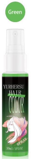 YURHERSU一喷彩染发剂一次性染发喷雾泡泡染头发染色剂