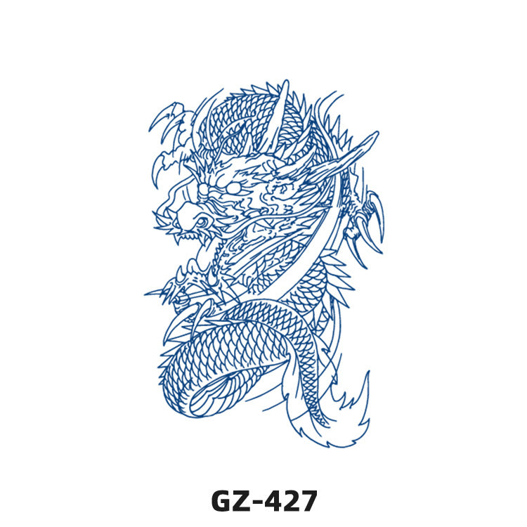 Free shipping Tattoo Juice Tattoo Sticker Herb Semi-Permanent Tattoo Sticker Tattoo Sticker Paper Waterproof Sweat-Proof Lasting in Stock Wholesale