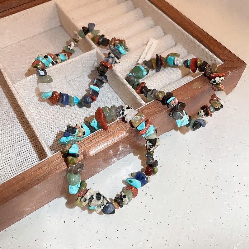 珠宝首饰夏季新品锆石水晶猫眼石手链小众简约高级感手串时尚百搭手饰批发