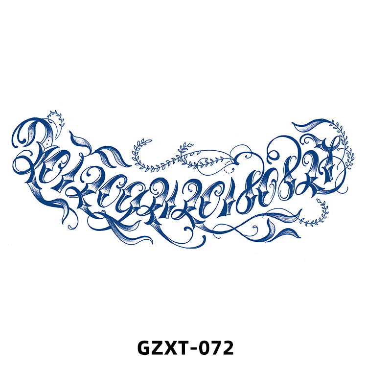 Free shipping Tattoo 2023 New Factory Wholesale Juice Chest Paste Tattoo Sticker Herbal Semi-Permanent Back Tattoo Wings Tattoo Sticker