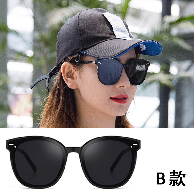 Women's fashion glasses gm墨镜女新款时尚男GM潮流百搭ins风防紫外线偏光太阳眼镜批发