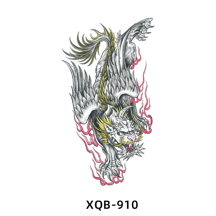 Free shipping Tattoo Small Full Arm Tattoo Sticker Waterproof Sweatproof Half Sleeve Men's and Women's European and American Color Black and White Flower Tattoo Water Transfer Stickers Wholesale
