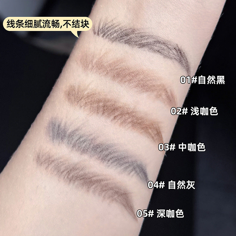 MK小金条双头眉笔防水超细三角头极细防水汗持久不脱色不晕染自然蜜束