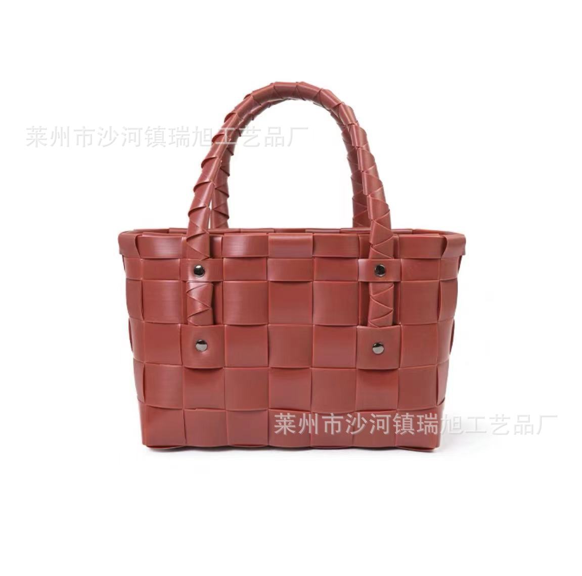 Dopamine Bag Free shipping Tattoo New Fashion Dopamine Handbag Woven Bag Tote Bag Gift Bag Women's Bag