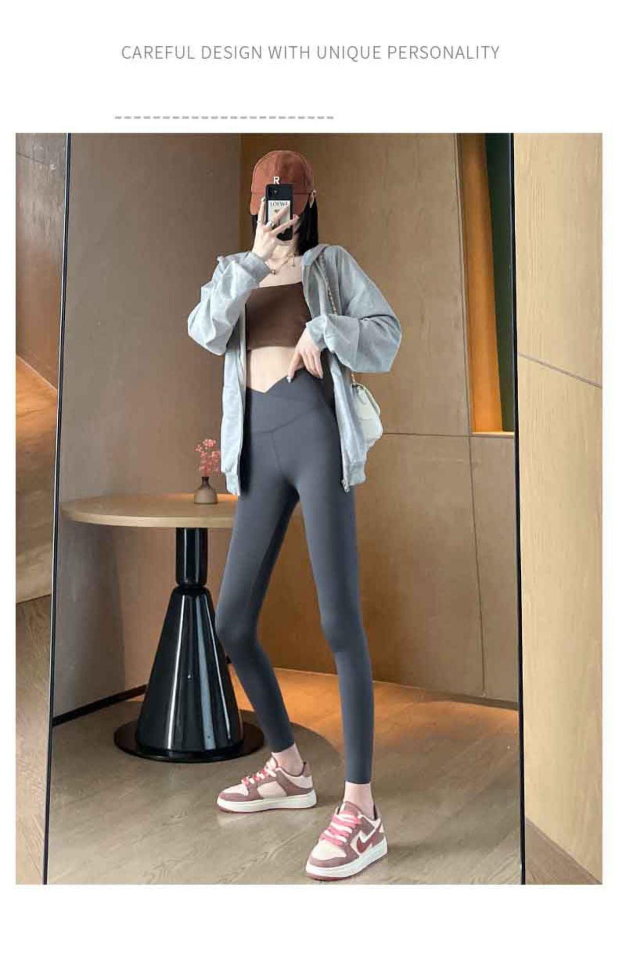 The fifth generation Fashion women's wear Cross Waist Shark Pants   Skinny Yoga Pants High Waist Shaping Yoga Weight Loss Pants Outerwear Leggings