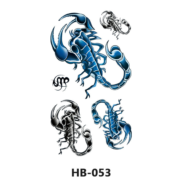 Free shipping Tattoo Cross-Border Factory in Stock Wholesale Artistic Tattoo Sticker Waterproof Fashion Flower Arm Stickers Half Sleeve Temporary Tattoo Sticker Men and Women