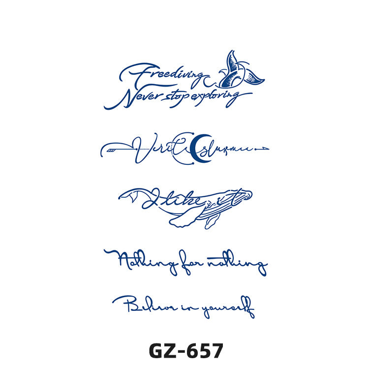 Free shipping Tattoo Herbal Juice Tattoo Sticker Semi-Permanent Fresh Plant Long-Lasting Simulation Stickers Tattoo Waterproof Non-Reflective Men and Women