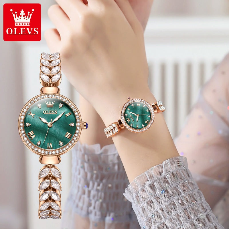 Women's fashion watch  Ocean dream Light luxury bracelet quartz watch niche senior women's watch