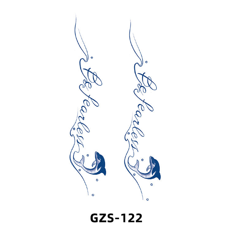 Free shipping Tattoo New Herbal Juice Tattoo Sticker Cute Flowers Fresh Flower Semi-Permanent Ins Tattoo Stickers Factory Wholesale