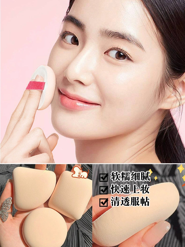 棉花糖气垫粉扑超软不吃粉干湿两用散粉海绵美妆蛋隔离粉底液专用化妆工具