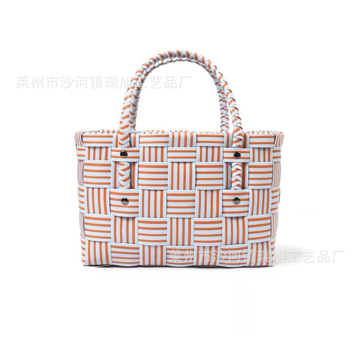 Dopamine Bag Free shipping Tattoo New Fashion Dopamine Handbag Woven Bag Tote Bag Gift Bag Women's Bag