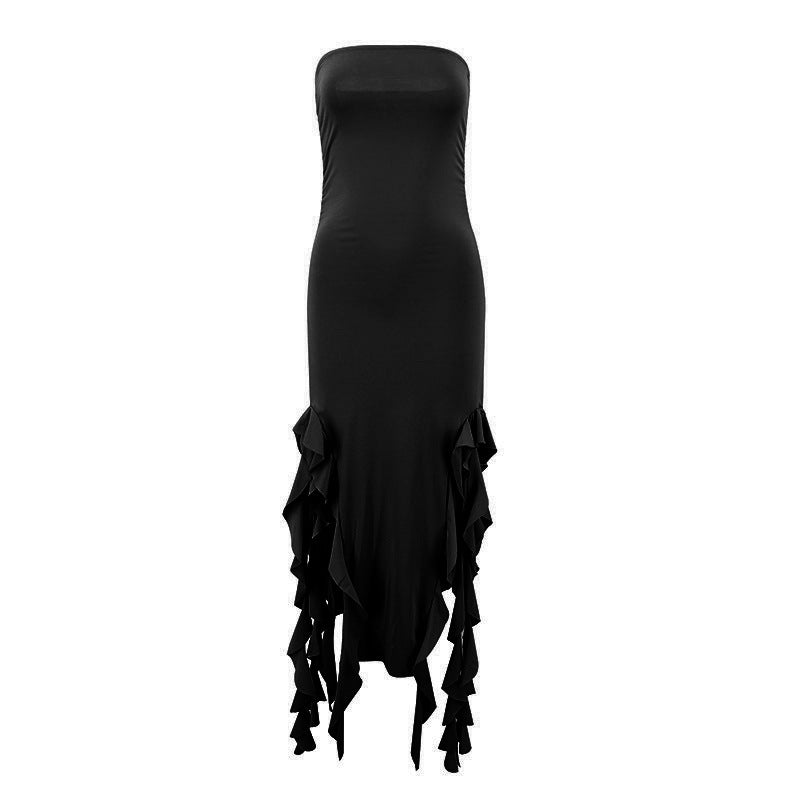 Free shipping  shoulder jellyfish lace dress sexy babes ur women's clothing