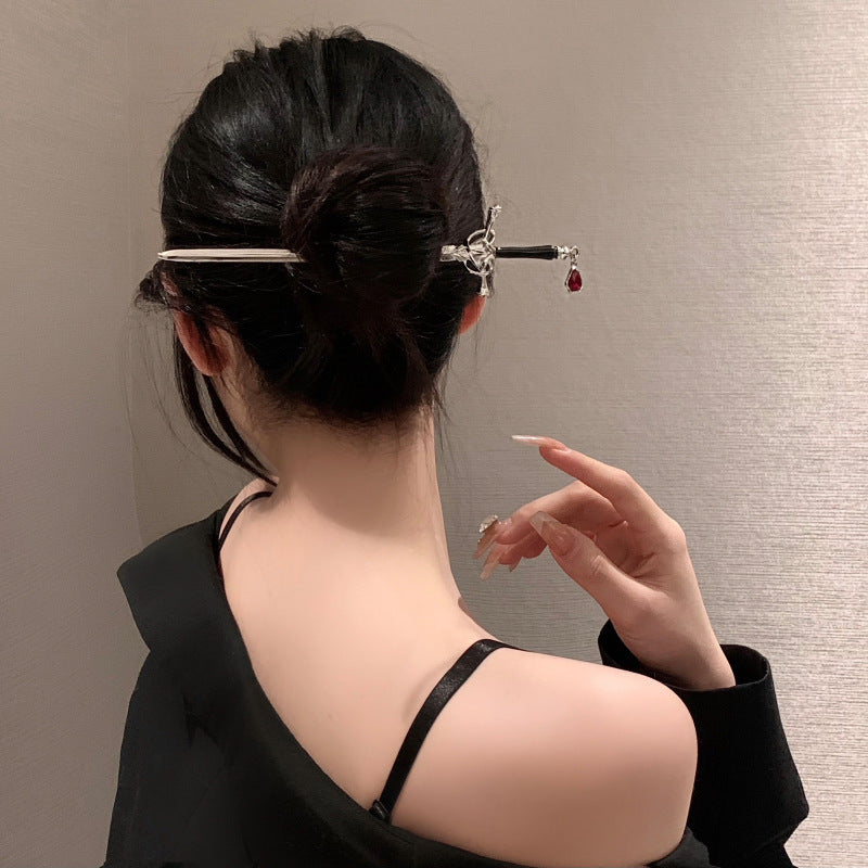 头饰发簪国潮新款发簪小众设计感盘发发钗新中式旗袍汉服簪子气质发饰批发