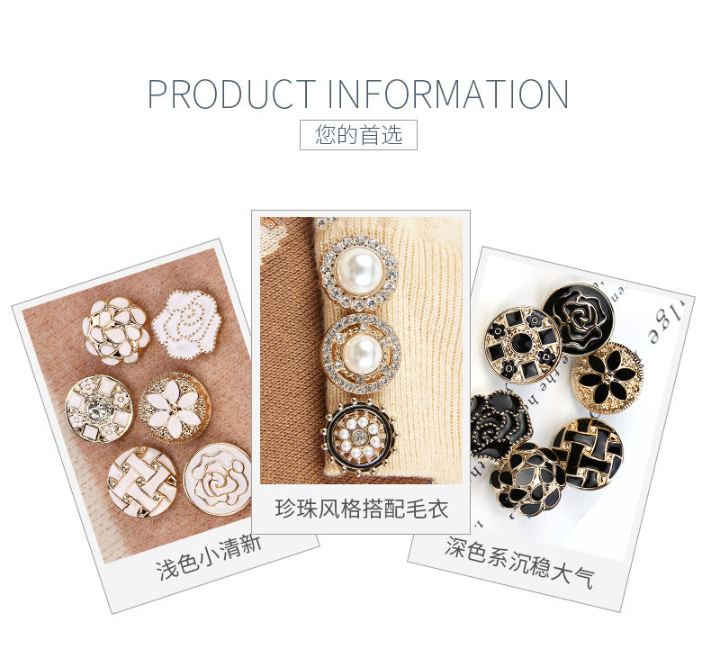 Anti-Exposure Buckle Removable Adjustable Nail-Free Button Sweater Shirt Bubble Sewing Free Invisible Ornament Button