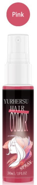 YURHERSU一喷彩染发剂一次性染发喷雾泡泡染头发染色剂