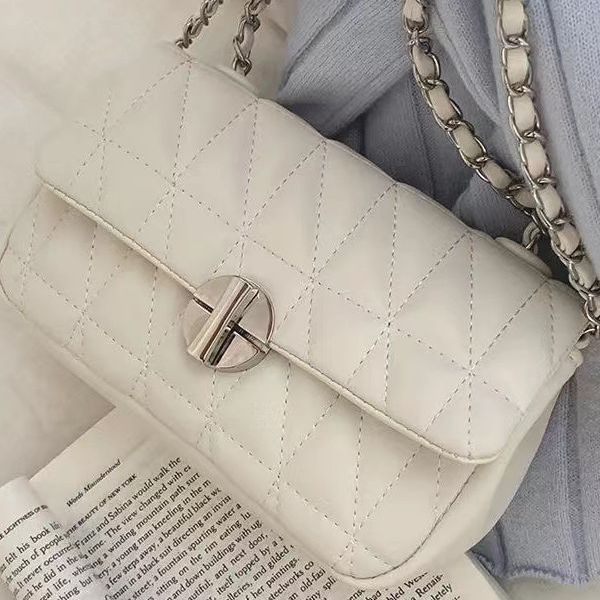 Dopamine Bag Free shipping Tattoo Versatile messenger bag women's 2023 new women's bag chain dopamine bag small square bag commuter underarm bag chain