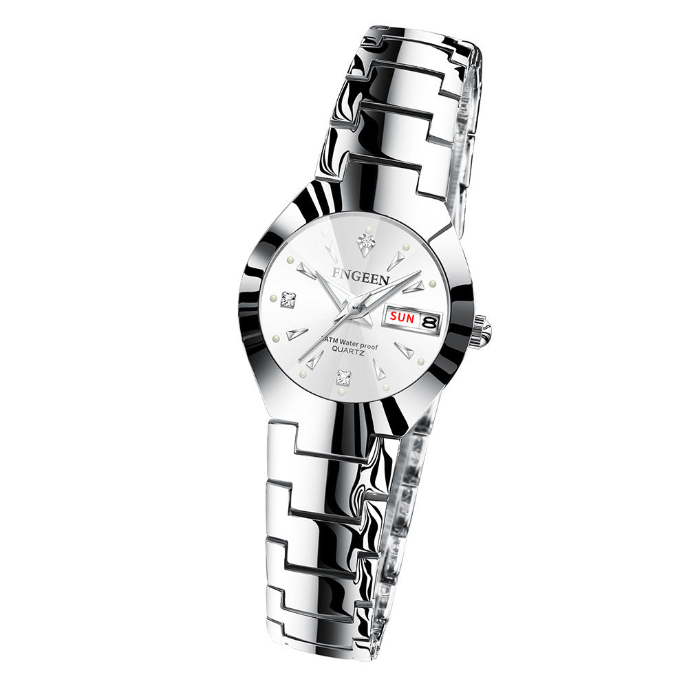 Fashion women's watchKorean Style Simple Fashion Watch Women's Student Watch Men's Women's Watch Quartz Couple Waterproof Ultra-Thin Cross-Border Dried Shrimp