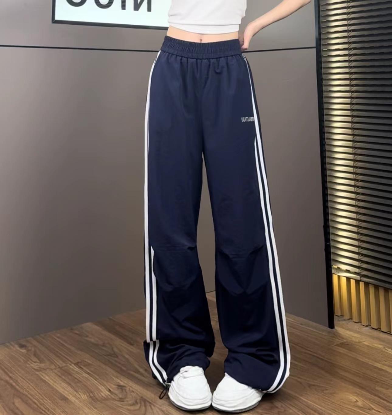 Free shipping new dopamine candy girl feeling full slim and thin quick-drying casual pants