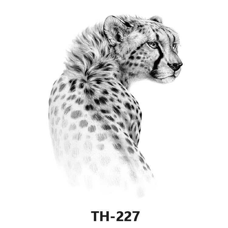 Free shipping Tattoo Factory Sticker Tattoo Tattoo Sticker Simulation Tattoo Sticker Paper Flower Color Water Transfer Stickers Sweatproof and Waterproof Direct Wholesale